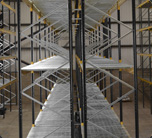 Wide aisle Pallet Racking